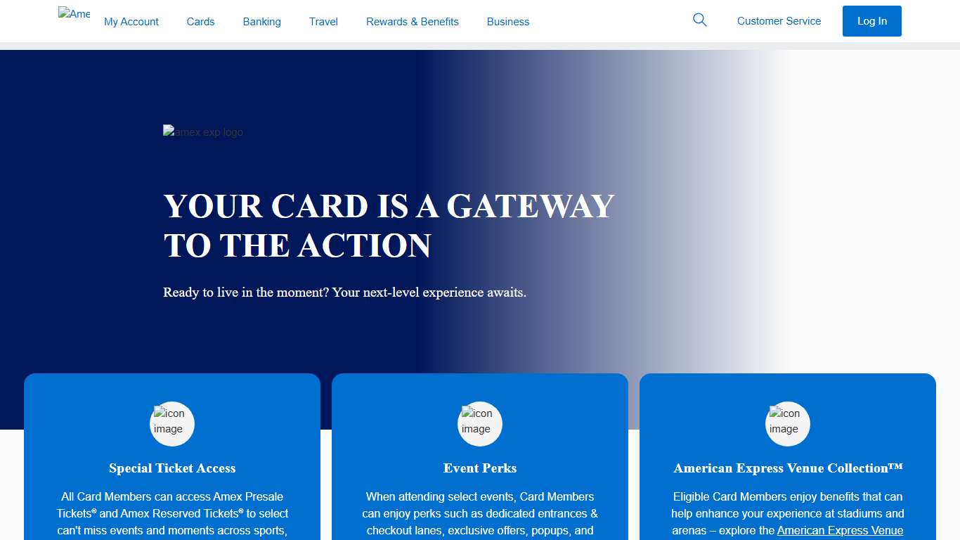 Amex Event Tickets, Presales & More Amex Experiences